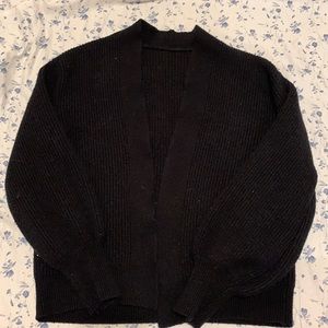 Black cardigan, size Medium